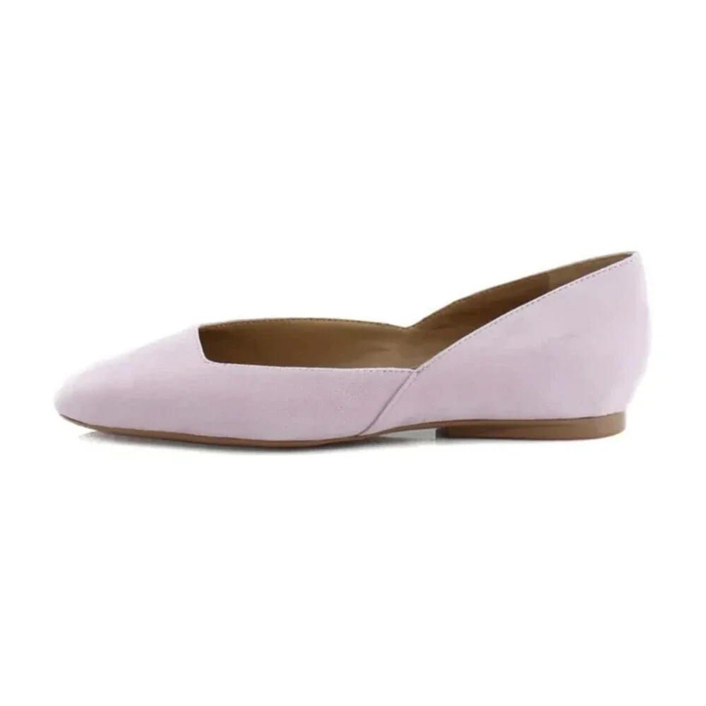 Naturalizer Cody Womens US 10 Lilac Orchid Leather Slip On Flat Shoes GAL1456